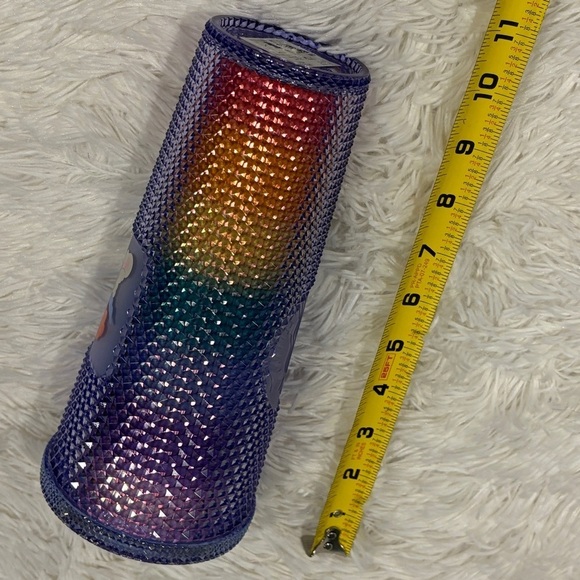 🆕 NWT Starbucks Limited Edition Plastic Cold Cup Sparkle Sofie Birkin Design - Picture 8 of 10